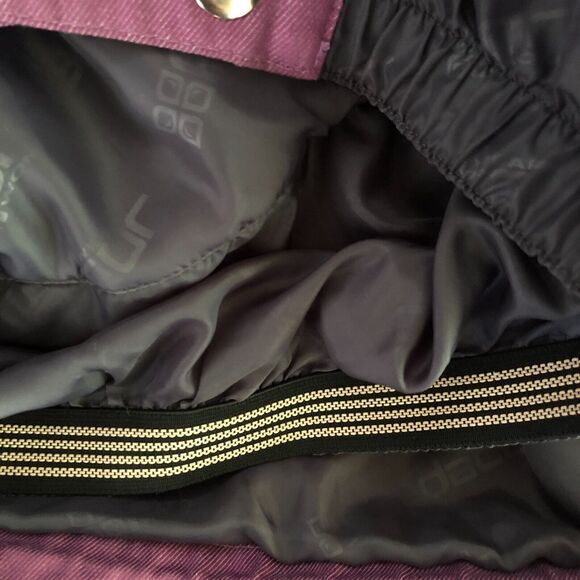 Predator Wear Jacket XS Purple Gray Removable Hood Insulated Ski Coat Parka - Picture 5 of 14